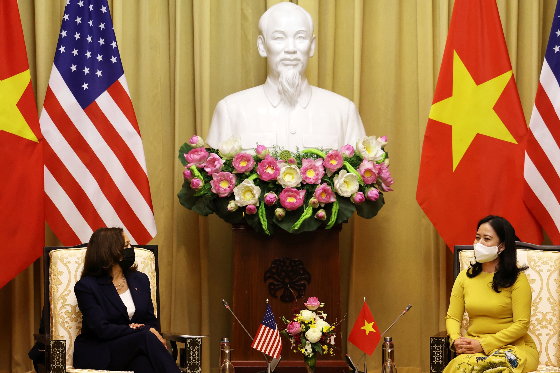 La vice-présidente américaine a posté une vidéo de sa visite au Vietnam